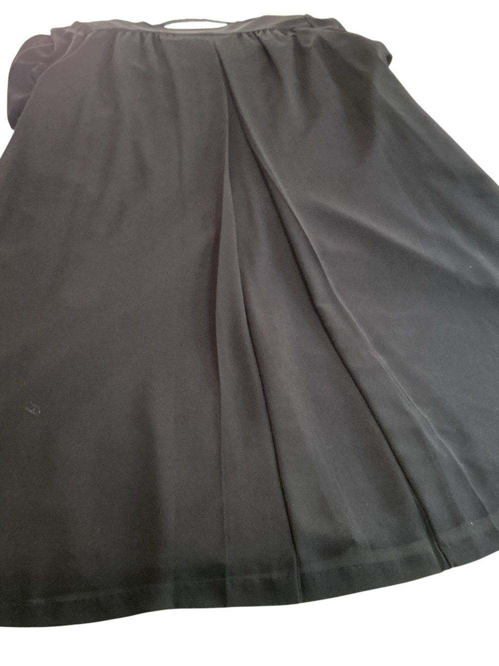 Drapers & Damon's semi formal Dress 22W Black Lined Midi Flowy evening NWT - Picture 10 of 14